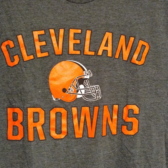 Cleveland Browns unisex gray T size L - Picture 2 of 3